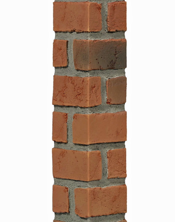 Brick Antique Corner Burnt Orange